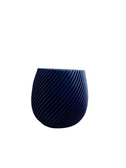 Blue Artisan Vase